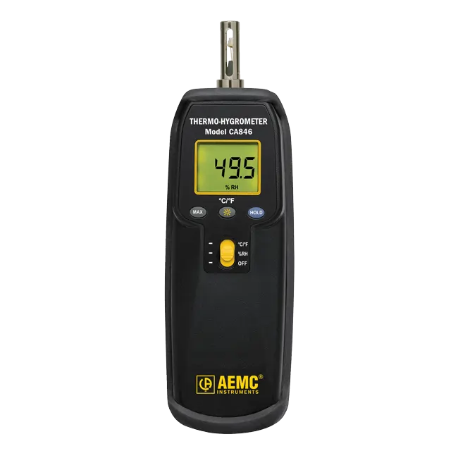 Termohigrómetro digital portátil AEMC CA846