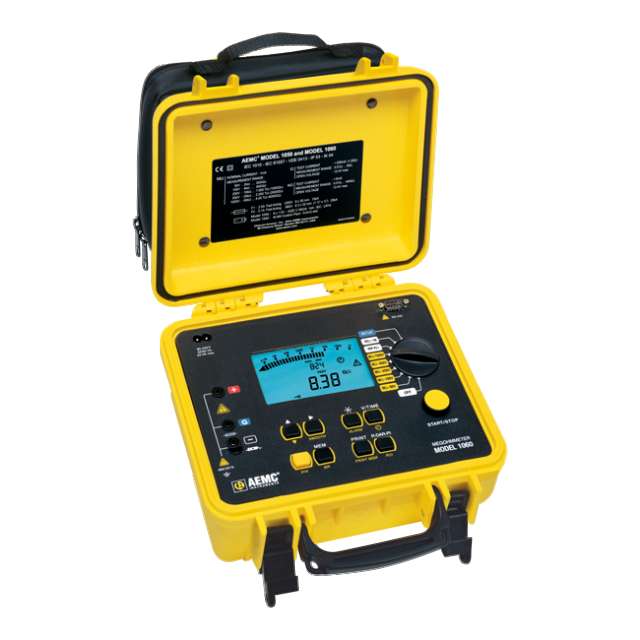 Probador de Aislación Megóhmetro AEMC 1060 1kV
